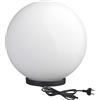 Dopo Lighting - Lampada da terra con sfera GLOU per esterno Ø40cm