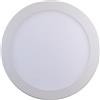 7H SEVENON Downlight LED Ultraslim 18 W Ø22,5 cm (Pack 2), Alluminio, 1400 lm, 120, Temperatura 4000K (Bianco Neutro), Orientamento Fissa, Incassabile, 40.000 H di Vita utile, Interna, Ø 22,5 x2 cm