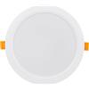 Maclean MCE MCE372 R pannello luminoso LED faretto da Incasso a soffitto faretto da soffitto Bianco neutro 4000K (18W Faretto da incasso/Rotondo)