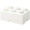 Room Copenhagen LEGO Storage Brick 6, rosso (bianco)