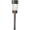 Lumineo LED Solar Stainless Steel Garden Light Cool White - 894825