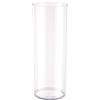 Generic Alto vaso trasparente in acrilico per fiori, vaso cilindrico, anti-rottura, per decorazioni per matrimoni, ufficio, casa (30x10 cm)