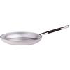 Baldassare Agnelli Pentole Agnelli Almc111Bc38 Linea Cool Padella Svasata Alta In Alluminio Con 1 Manico Da 3 Mm, 38 Cm, Argento