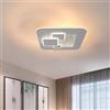buybuy Lampadario LED 60W, Telecomando 2.4G, Luce Regolabile 2200lm BBLED002