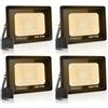 toobettp 4PCS Faretto LED 30W, 3000LM 3000K Faretti LED da Esterno Per Giardino