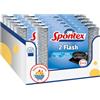 SPESA & RISPARMIO Spugna Abrasiva Delicata per Piatti - Pulizia Senza Graffi - Grigio - Flash x2 in piu una spugna in regalo - Variazioni 4/6/8/10 Pezzi (10)