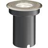 Lucande Faretto da incasso terra (Moderno) colore Grigio, lampadina inclusa lampada esterni per giardino terrazzo balcone e casa