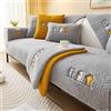 YWQJL Copertura Divano Copridivano 4/3/2/1 Posti Con Braccioli Destra Sinistra Impermeabile Angolare,copridivano Angolare Con Penisola Universale, Antiscivolo Fodera Sofa Cover Set L Shape,T-110x210cm