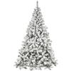 Nataland Albero di Natale Artificiale Verde Innevato Modello Trivor Altezza 240 Cm, Abete Super Folto con Effetto Realistico e Rami Con Aghi Anticaduta (Trivor, 240 cm)