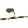 Searchlight Lighting Searchlight Picture Lights - Applique a 2 luci per quadri in ottone antico, G9