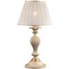 Bonetti Illumina Lume In Legno Classico Provenzale Avorio E Foglia Oro 1 Luce Leonardo