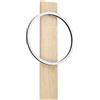 EGLO Led lampada da parete Boyal, a luce singola in | legno, metallo, plastica, illuminazione Led da parete per interni, corridoio, da soggiorno, certificazione FSC
