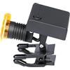 ALKITA Lampada a LED da 3 W con clip a clip con filtro per lente binoculare con clip in metallo nero