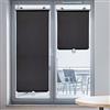 LLXNQ026 Tenda Oscurante Con Ventose,Tenda Avvolgibile,Tenda Termica Per Finestre Da Tetto,Retrattile Tende Temporanee,Protezione Solare Visiera,Senza Forare,Per Auto,Cucina,Ufficio (45L x 125A cm/17.7x49.2in)