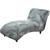 CHNSHOME Copri chaise longue elasticizzato senza braccioli per soggiorno Fodera per Chaise Longue copertura per chaise longue