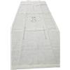 Corredocasa Coppia Tendine in Misto Lino con Ricamo ad Intaglio Elegante Raffinate per Casa, Soggiorno per un'Atmosfera Accogliente Made in Italy Unico e Decorativo(Naturale Ricamo Beige, 60x150 cm)