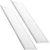 Silamp Due Pannelli LED 60W 220V 120x30 cm Bordo Bianco Luce Switch 3000K-4200K-6400K