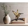 Arcadia Lampada Decorativa Led Luce Notturna In Legno 3D a Forma Di Animale Colobrì | Soprammobile Comodino Libreria Scrivania Bambini Camera Da Letto | Idea Regalo Originale Casa Compleanno Natale (Colibrì)