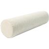MSNCS Cuscino Cilindrico con Chiusura Cervicale Rotolo Cilindro Cuscino,40/50/60/70/90 cm Cuscino Cilindrico Cervicale per Letto Divano,Gambe,Schiena(Beige,12cmx60cm)