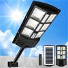 Peviasot Lampione solare a LED 300W, lampade solari per esterni, lampada da parete solare 6500K con sensore di movimento, lampada solare a LED per esterni, lampada da esterno, lampada stradale