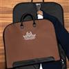 Esseur Borsa porta abiti personalizzata per donna e uomo, borse porta abiti da viaggio con nome ricamato, copriabiti con manici in pelle per abiti, vestiti, cappotti e smoking