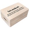 Creative Deco Il tuo Testo Personalizzata Scatola Regalo di Legno | Personalizzato Scatola dei Ricordi | Per Donna, Uomo e Coppie | Stampa a colori | Per Compleanno, Pasqua, Feste