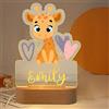SOULSIS Nome personalizzato Luce notturna | Lampada da notte personalizzata per bambini | Luce notturna acrilica personalizzata | Regalo per bambini | Arredamento camera da letto per bambini