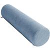 Yekuhe Cuscino Cilindrico Memory Foam Personalizzabile - Federa Rimovibile e Lavabile con Cerniera per Sostegno Cervicale(Azzurro chiaro,70x20cm)