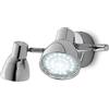 LIBEROSHOPPING.eu - LA TUA CASA IN UN CLIK Lampada da parete faretto LED 3W 3000K diffusori orientabili PUNTO a 2 luci