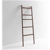 ARHome Scala decorativa Urban, 160 x 50, Corten, Scaletta appendiabiti, Porta asciugamani, Made in Italy