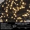 MAURER Luci natalizie a batterie 300 LED luce calda interno/esterno (IP44)