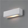 B·LED BARCELONA LED BARCELONA LED Applique da Parete Gesso Bianco G9 Up Down Piccola Moderna Minimalista Scandinava Verniciabile per Soggiorno Camera Hotel 290x90x90mm