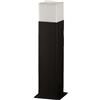 TEKHOME Lampione da Giardino Esterno IP44 con Attacco E27, Palo Luce da Esterno in Alluminio, Colonna Luminosa per Giardino, Vialetto, Terrazza - 440mm-B440 (NERO)