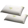 Bed Store SISTEMI RIPOSO Coppia Di Cuscini H13 Cm In Memory Foam Saponetta Sfoderabile Con Rivestimento Aloe Vera Zip
