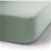 TRAMAS+ Lenzuolo con Angoli Regolabile 100% Cotone, 200 x 200 cm, Maxi King Size -Verde Tiffany