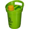 Home Pulindo HOME Ricy Oil, Contenitore per Olio Usato, 3 L, Plastica, Verde