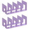 Generic Set di organizer in acrilico, 2 pezzi, modello 2026, organizer multiuso in acrilico, porta riviste, divisori per mensole e organizer per borse, per casa/ufficio/armadio