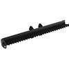 SOTECH Portacravatte estensibile 450x78x81 mm nero, estraibile a destra | e a sinistra, LxPxH=