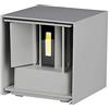 V-TAC VT-759 Outdoor wall lighting Grigio E27 LED 6 W A++