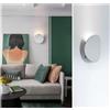 TOT ELECTRIC Applique led tondo bianco cerchio da parete esterno interno impermeabile lampada Luce Calda 3000k