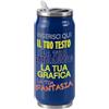 VENEZIANO Borraccia Termica Personalizzabile 500ml in Acciaio Inox Lucido - Stampa Digitale UV Nome, Logo o Immagine - Mantiene 6H Caldo e 12H Freddo - Design Tipo Lattina, Riutilizzabile ed Eco-Friendly