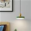 Mengjay Moderna Lampada a Sospensione LED,Lampadario da Tavolo da Pranzo in Stile Nordico,LED Lampadario Plafoniera per Soggiorno,Camera da Letto,Sala da Pranzo,Ufficio (Verde)