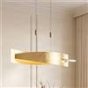 Lucande lampada a sospensione dimmerabile (Moderno) colore Oro, in Metallo ad es. Soggiorno & Sala da pranzo lampadina inclusa Lampada lampadine per plafoniera