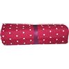 BA COLLECTION Grandfoulard - Telo copritutto - copridivano - copriletto- tendaggio col. Rosso MOD. Cuoricini 240x260 cm