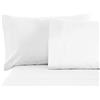 BANZAII TEXTILE INNOVATOR ONLINE Banzaii Coppia Federe Cuscini Letto in Microfibra 50x80 cm, Anallergiche, Antiacaro, Made in Italy, Bianco