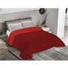 BANZAII TEXTILE INNOVATOR ONLINE Banzaii Copriletto Una Piazza e Mezza 220x260 cm Primaverile, Trapuntino Matrimoniale Trapuntato Leggero, Trapunta Estiva Bicolore Reversibile Made in Italy - Bordeaux/Rosso