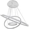 GASIASHOP SRL UNIVERSO A64-3C LAMPADARIO LED A SOSPENSIONE 51W SMD COLORE BIANCO CCT COLORE LUCE SELEZIONABILE 3000K 4000K 6500K