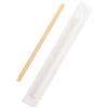 SHOBI 500 Palette caffè Monouso imbustate singolarmente, Palettine Caffe 9 Cm in Legno Biodegradabili e Compostabili (500, 9 Cm)