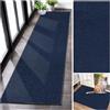 GmyoieqI Tappeto Passatoia Corridoio Lungo Tappeti Cucina Lavabile Antiscivolo Moderna Tappeto per Cucina al metro 70 x 140 cm Tappeti Runner Ingresso Ingresso per Ufficio Entrata Bagno Salotto Astratto Blu