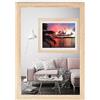 rahmengalerie24 Cornice portafoto in legno di rovere Sonoma, 35 x 100 cm, senza passepartout, per foto o immagini, in MDF, senza immagine Alice